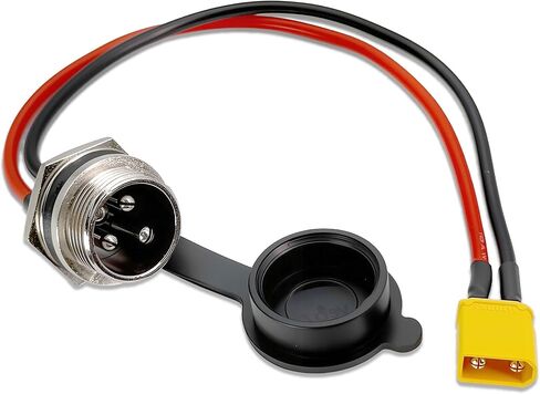 3 Pins Charging Port for Zero 8 9 10 8X 10X 11X Speedual Grace Vsett 8 9 10 Electric Scooter, XT30 Connector Plug Cable Male Connectors in Saudi Arabia