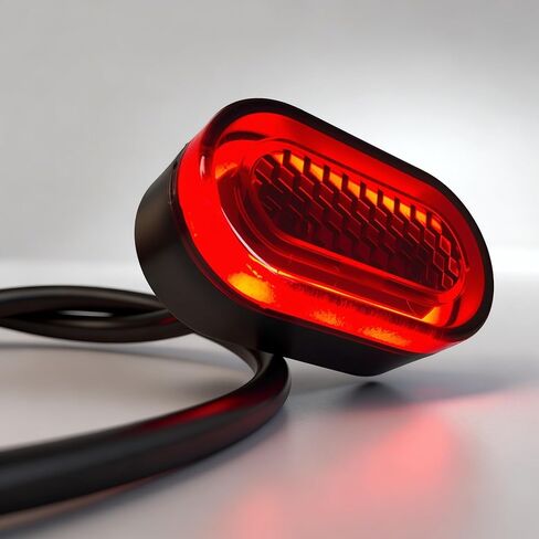 Electric Scooter Tail Light Replacement for Segway Ninebot F20 F30 Kickscooter, Warning Brake LED Lamp Tail Light Replacement Original Accessories in Saudi Arabia