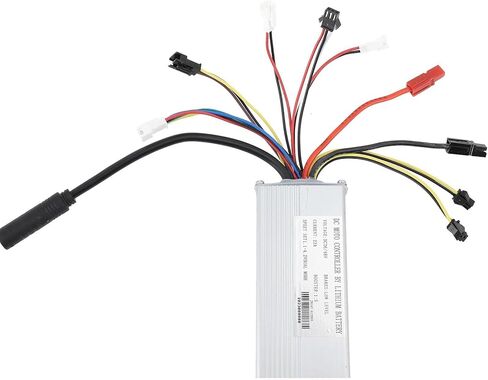 HERCHR 36V 48V 22A 500W Electric Bike Controller, 120x55x30mm/4.7x2.2x1.2in Good Heat Dissipation Electric Bike Square Wave Controller for EBikes Scooter in Saudi Arabia