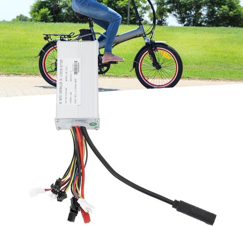HERCHR 36V 48V 22A 500W Electric Bike Controller, 120x55x30mm/4.7x2.2x1.2in Good Heat Dissipation Electric Bike Square Wave Controller for EBikes Scooter in Saudi Arabia