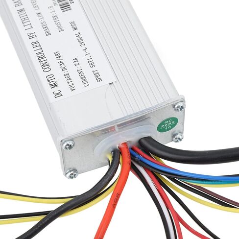 HERCHR 36V 48V 22A 500W Electric Bike Controller, 120x55x30mm/4.7x2.2x1.2in Good Heat Dissipation Electric Bike Square Wave Controller for EBikes Scooter in Saudi Arabia