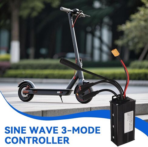 Electric Bike Controller, 24V 36V 48V 26A 3 Mode Sine Wave Control Box Water Proof DC Motor Connector for Electric Bicycle Scooter in Saudi Arabia