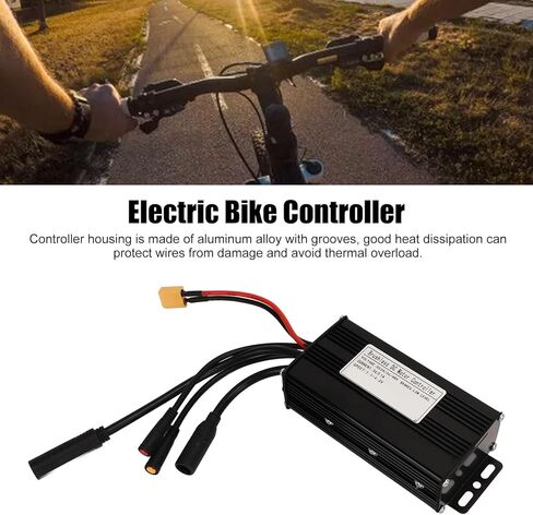 Electric Bike Controller, 24V 36V 48V 26A 3 Mode Sine Wave Control Box Water Proof DC Motor Connector for Electric Bicycle Scooter in Saudi Arabia