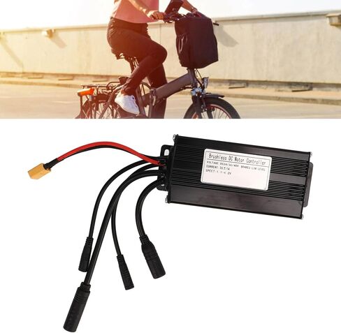 Electric Bike Controller, 24V 36V 48V 26A 3 Mode Sine Wave Control Box Water Proof DC Motor Connector for Electric Bicycle Scooter in Saudi Arabia
