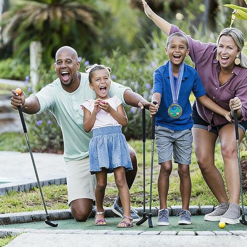 Golf Color Medal - 3.34 Inch Wide Tournament Medallion- GOlympic Style Winner Medals Gold & Stripes Neck Ribbon for Kids Adults Sports Tournament in Kuwait