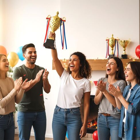3 قطع من أكواب الكأس الذهبية الكبيرة، كأس جائزة بلاستيكية مقاس 11 بوصة للجولف ورياضات كرة السلة وبطولات الفرق والمهرجانات وحفلات الألعاب والاحتفالات وهدايا الحفلات in Saudi Arabia