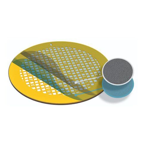 EMS FCF200F1-Au-EB Formvar/Carbon Support Film, Gilder Finder Grid, F1 Type, 25-50 nm Thick Formvar and 3-4 nm Thick Carbon, Gold (Pack of 50) in Kuwait