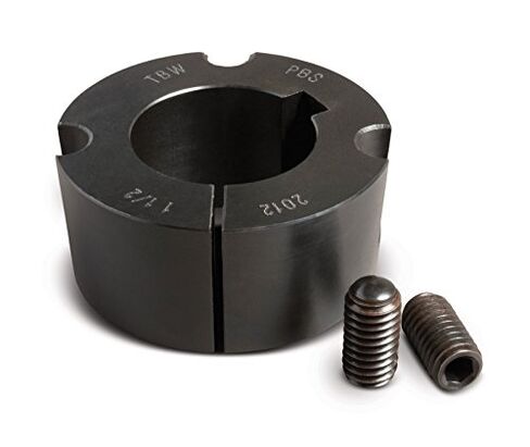 TB Woods 2517 TL251718MM جلبة قفل مستدقة، حديد زهر، تجويف 18 مم، عزم دوران 1200 رطل/بوصة، تصميم قياسي، مفتاح قياسي in Saudi Arabia