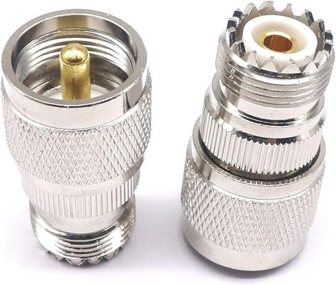 UHFJK عالية التردد محول محوري RF محول UHF ذكر إلى أنثى 259JK M ذكر إلى أنثى 1 قطعة in Kuwait