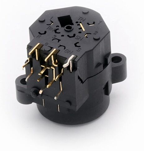 X L R موصل وظيفة مزدوجة لوحة جبل الهيكل أنثى جاك 11Pin أنثى مقبس متفرع زاوية عازمة 10 قطعة in Kuwait