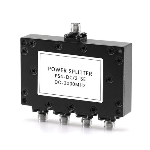 SMA RF المقاومة مقسم الطاقة DC-3G نقطة واحدة أربعة 50 يورو 3000 متر اختبار الطاقة الموزع 1 قطعة in Kuwait
