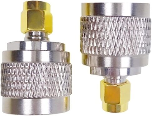 RF اقناع N ذكر إلى S M A ذكر موصل محوري S M A إلى N محول القابس 2 قطعة in Kuwait