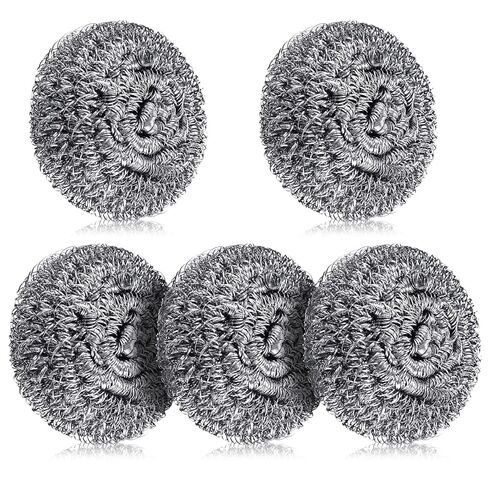 Honeydak 150 قطعًا من الفولاذ المقاوم للصدأ ، تتنزه الصلب من الصلب ، على حدة ، 15 غرام ، 15 متورطًا ، إسفنج ، وسادة تجول للمواقد ، والأواني ، والمقالي ، والفرن ، وأقلدة الطهي لحمامات المطبخ in Kuwait