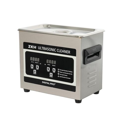 ZKH Professional Jewelry Cleaning Machine 3.2L, High Frequency Sonic Cleaner with Digital Timer&Heater, Ultrasonic Machine for Jewelry, Eyeglasses, Watch Straps, Ring, Dentures, Industrial Parts in Saudi Arabia