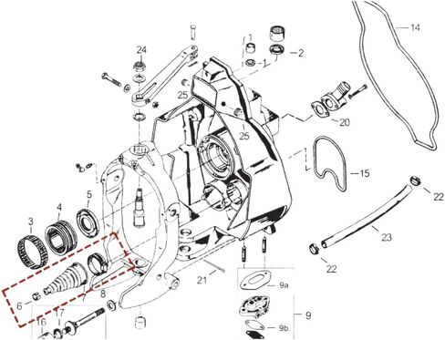Mercruiser Bravo 1 2 3 74639A2 Alpha One Gen.II 31659 لرقم القطعة 74639A2 لرقم القطعة 31659 in Saudi Arabia
