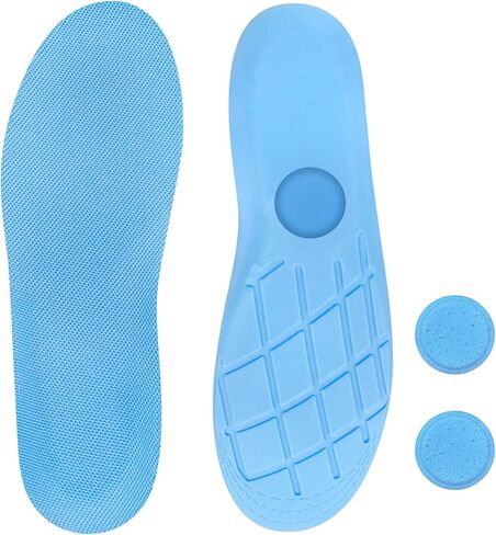 Endoto Insoles for Airtag for Kids Toddler and Adults, Shoe Inserts Soles for Air Tag Holder (US Patent: USD1082268) (Color: Blue,Size: 270mm) in Saudi Arabia