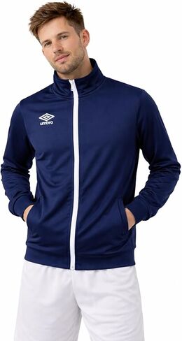 Umbro Men's Diamond Athletic Soccer Full Zip Track Jacket in Saudi Arabia
