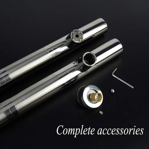 Commercial Thickened Stainless Steel Round Tube Glass Door Handle/Wooden Door Push-Pull Handle/Sliding Barn Door Handle-8 Sizes(120×90cm)(60x40cm) in Kuwait