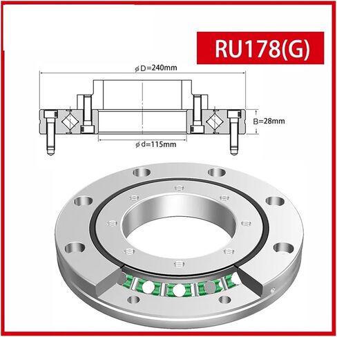 Cross Roller Ring Inner Rotation 178 RU178 UUCC0 UUC0 in Kuwait