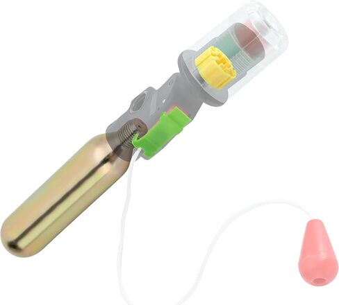 مجموعة إعادة تسليح ثاني أكسيد الكربون، خزان خرطوشة أسطواني لسترة نجاة قابلة للنفخ أوتوماتيكيًا/يدويًا وسترة نجاة وسترة نجاة وحزام خصر منقذ للحياة PFD 24 جرام in Kuwait