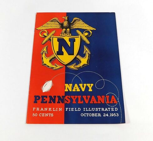 1953 vs Pennsylvania College Football Program 10-24-53 - College Programs in Saudi Arabia