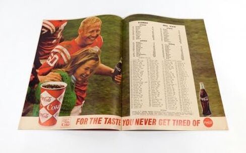 1966 Mississippi State at Florida College Football Program 9-24-66 - College Programs in Saudi Arabia
