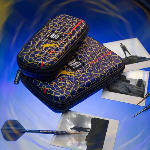 الهدف من السهام الهدف جوش روك تاكوما محفظة ، عادية/XL - Josh Rock Darts Case ، Holder Darts ، XL Dart Wallet ، حالات التخزين المطبوعة ، "Rocky" Dart Case in Kuwait