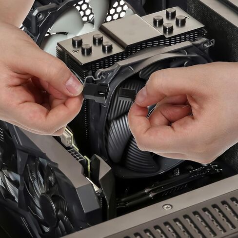 5 حزم من 4pin PWM إلى 3pin كابل محول مروحة قياسي، 3 Pin / 4-Pin Pc Fans تمديد كابل PWM Fan كابلات التحكم في درجة الحرارة للكمبيوتر in Saudi Arabia