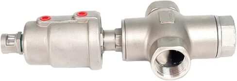 1/2 "3/4" 1 "صمام مقعد زاوية هوائي ثلاثي الاتجاهات لولبة داخلية من الفولاذ المقاوم للصدأ صمام بخار بدرجة حرارة عالية(1) in Kuwait