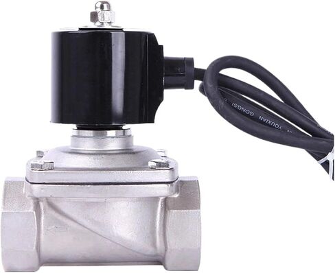 1-1/2 بوصة من الفولاذ المقاوم للصدأ صمام الملف اللولبي تحت الماء مغلق عادة IP68 صمام الملف اللولبي المقاوم للماء هواء الماء (BSP_24VAC) in Kuwait