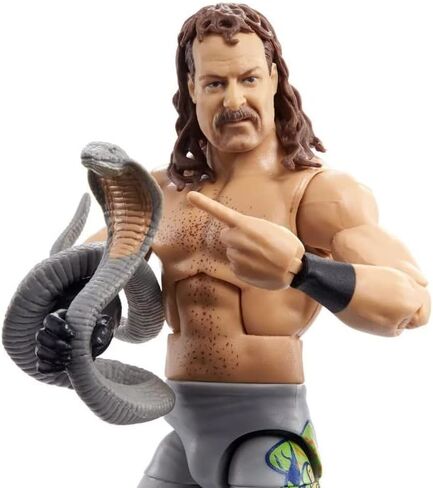 WWE Elite Legends Collection 6-inch Articulated Action Figure Series (Jake The Snake Roberts - Series 13 Chase) in Saudi Arabia