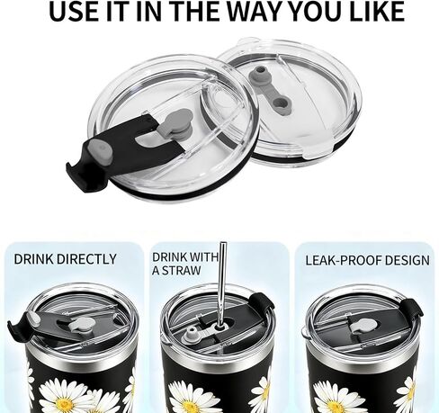 30/40 oz Tumbler Replacement Lids,yeti Cup lids,2pack Spill Proof Straw Lids for YETI,Ozark Trail and More, for Travel Tumblers,Stainless Steel Tumblers,40 oz Tumbler lid in Saudi Arabia