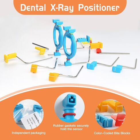 Dental Intra X-Ray Film 2.0 Positioner Holders,RVG Digital Xray Sensor Film Positioning System Complete Kit,Lab Equipment Dentist Tools in Saudi Arabia