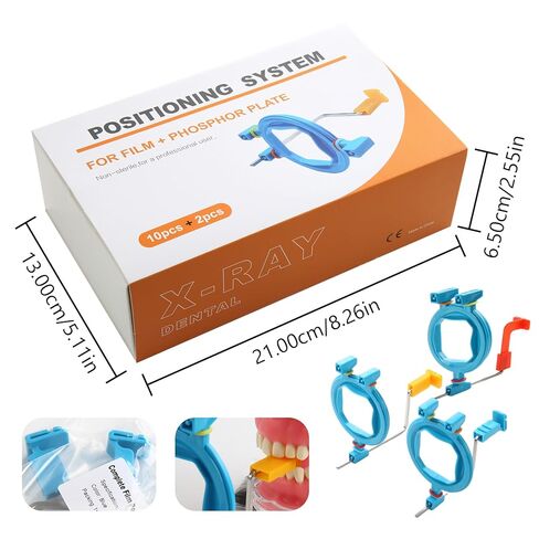 Dental Intra X-Ray Film 2.0 Positioner Holders,RVG Digital Xray Sensor Film Positioning System Complete Kit,Lab Equipment Dentist Tools in Saudi Arabia
