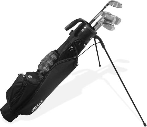KIKGOLF Lightweight Sunday Small Golf Stand BagsGolf Bag for Men and Women,Travel Practice Golf Club Bag with Dual Strap and Pockets,48.23inch in Saudi Arabia