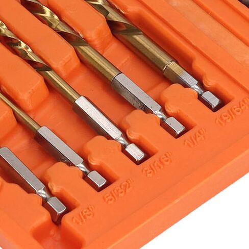 Jeanoko 11 Piece Screw Extractor Set, Strong High Speed Steel Screw Remover Tool for Various and Bolts in Saudi Arabia