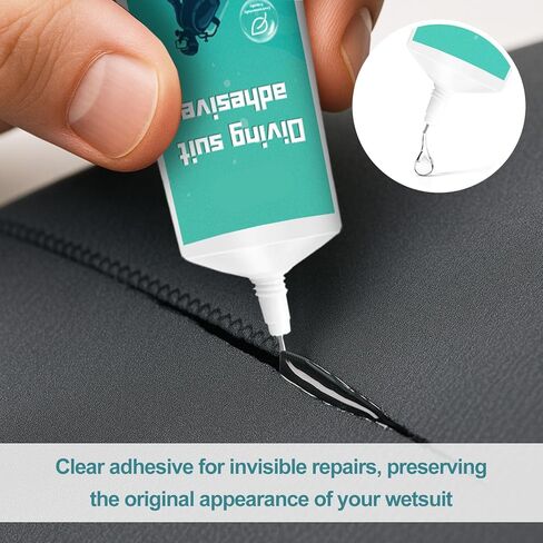 120g Wetsuit Glue Repair Kit Resists Saltwater and Repeated Stretching, and is Specifically Designed for Repairing Wading Pants, Wetsuits, PVC Inflatable Boats, Vinyl, and Outdoor Equipment in Saudi Arabia