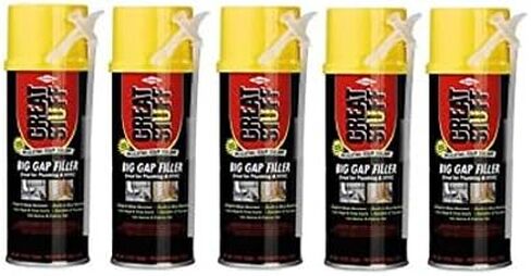 Great Stuff Big Gap Filler Expanding Straw Foam 12-Ounce- 157906 -Pack of 5 Cans in Saudi Arabia