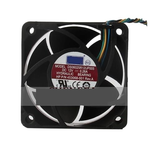 DS06025R12UP005 مروحة تبريد 4 أسلاك DC12V 0.26A 60x60x25MM 6025 6CM in Kuwait