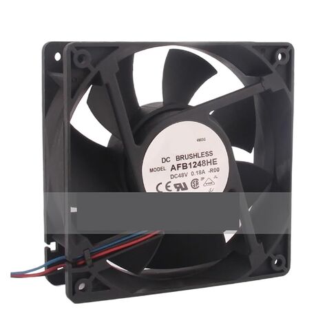 مروحة تبريد AFB1248HE DC48V 0.18A 12038 12 سم 3 خطوط 120x120x38mm in Kuwait