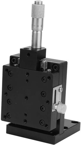SEMZL60-ACR منصة تشذيب الطاولة اليدوية ذات المرحلة الخطية، الأسطوانة المتقاطعة، 60 * 60 مم، مصنوعة من سبائك الألومنيوم لشاشة اللمس السعوية، الأدوات البصرية، 100% in Saudi Arabia