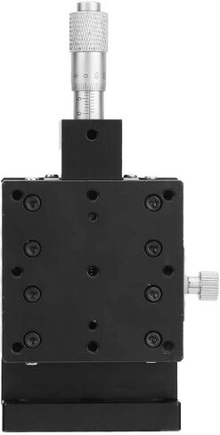 SEMZL60-ACR منصة تشذيب الطاولة اليدوية ذات المرحلة الخطية، الأسطوانة المتقاطعة، 60 * 60 مم، مصنوعة من سبائك الألومنيوم لشاشة اللمس السعوية، الأدوات البصرية، 100% in Saudi Arabia