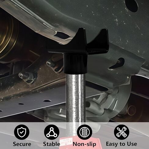 Bottle Jack Adapter, Lifting Saddle for Axle Tubes Round 2" 3" 4" & Square 2", Bottle Jack Axle Adapter for 1.5" Lifting Platform, Bottle Jack Accessories in Kuwait