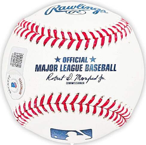 Salvador Perez Autographed Official M.L.B Baseball Royals "WS MVP 15" Beckett BAS Witness Stock #216047 in Saudi Arabia