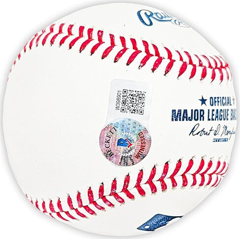 Salvador Perez Autographed Official M.L.B Baseball Royals "WS MVP 15" Beckett BAS Witness Stock #216047 in Saudi Arabia
