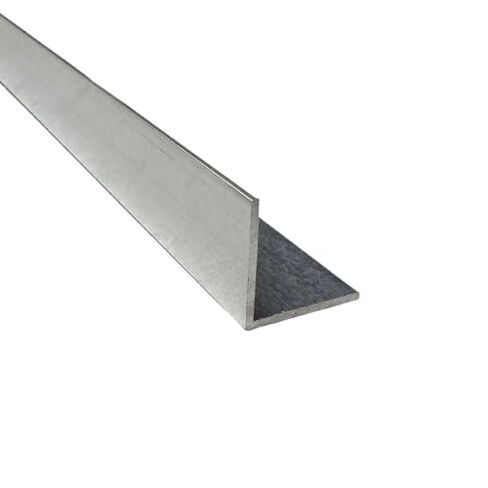 حافة زاوية من الألومنيوم مقاس 1 × 1 × 48 بوصة بسُمك 0.063 بوصة، لمسة نهائية من المطحنة 1/16 - الحافة، الزاوية، بطول 4 أقدام in Saudi Arabia