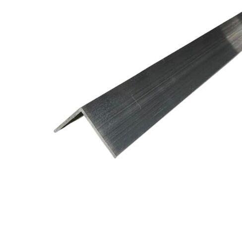 حافة زاوية من الألومنيوم مقاس 1 × 1 × 48 بوصة بسُمك 0.063 بوصة، لمسة نهائية من المطحنة 1/16 - الحافة، الزاوية، بطول 4 أقدام in Saudi Arabia