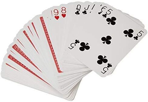 Waddingtons Number 1 Playing Card Game, Play with one of red or Blue Deck of Cards, Great Travel Companion, Gifts and Toys for Boys, Girls and Adults. in Saudi Arabia