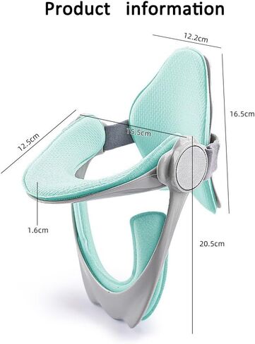 Neck Brace for Neck Pain and Support, 360° Adjustable Cervical Collar, Soft Neck Traction Device Neck Stretcher Orthotic Corrector, for Forward Head Posture Correction, Cervical Spine Pressure Relief in Saudi Arabia