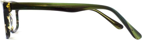 Pixel Eyewear Designer Computer Glasses with Anti-Blue Light Tint UV Protection, Anti-Glare, Full Rim, Acetate Frame Green Emerald Color - Lepo Style in Saudi Arabia